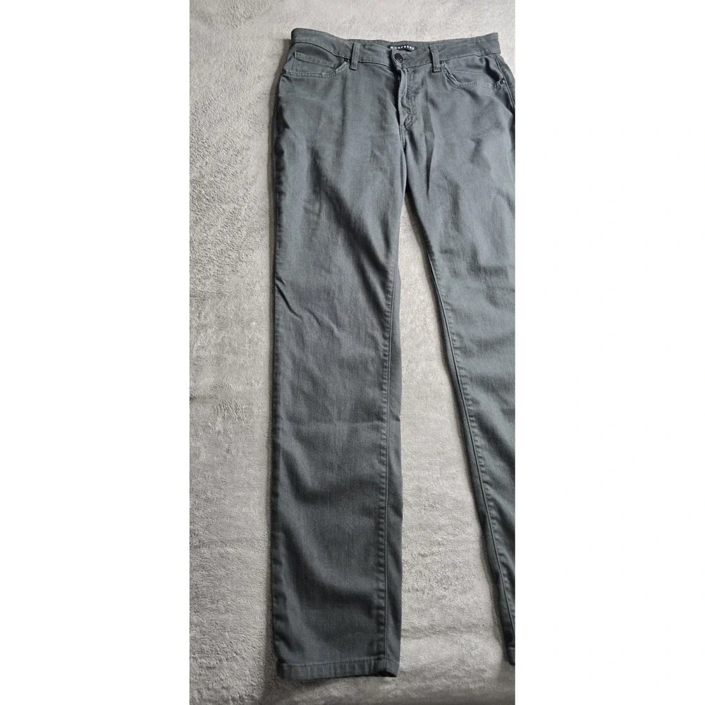 Monfrere Brando Jeans Mens 34x33 Black Stretch Twill Japanese Denim MADE IN USA